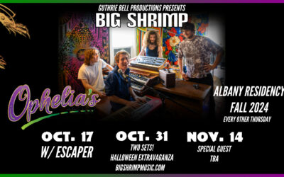 Big Shrimp: A Three-Night Residency At Ophelia’s